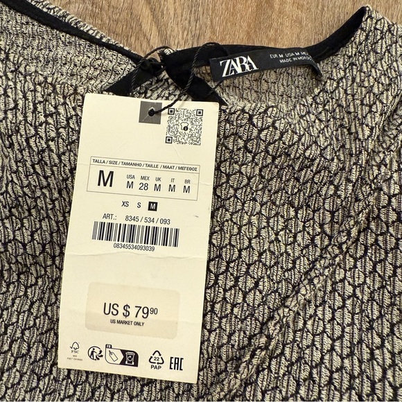 ZARA Pronounced Seam Maxi Dress Women’s Med Grey Stretch Open Back Grunge Gothic - Picture 7 of 11